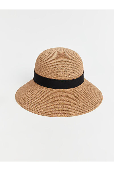 LC Waikiki Νέα σεζόν Γυναικείο Ψάθινο Καπέλο Fotr - S4ES11Z8