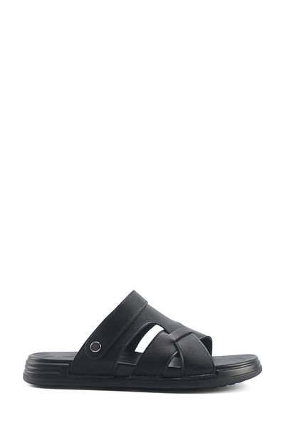 Polaris 408066 .M5Fx Black Men's Sandals