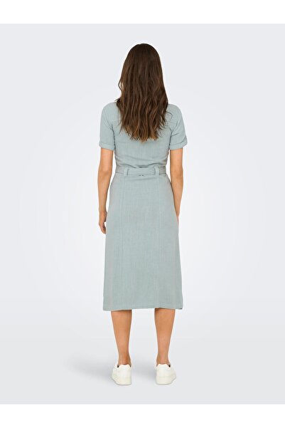 ONLY Hemdblusenkleid ONLSIESTA Langes Kleid