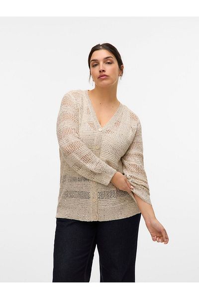 Veromoda Curve Strickjacke VMCLEILANI Strickjacke