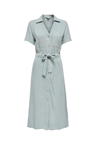 ONLY Hemdblusenkleid ONLSIESTA Langes Kleid