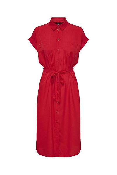 ONLY Hemdblusenkleid ONLHANNOVER Langes Kleid
