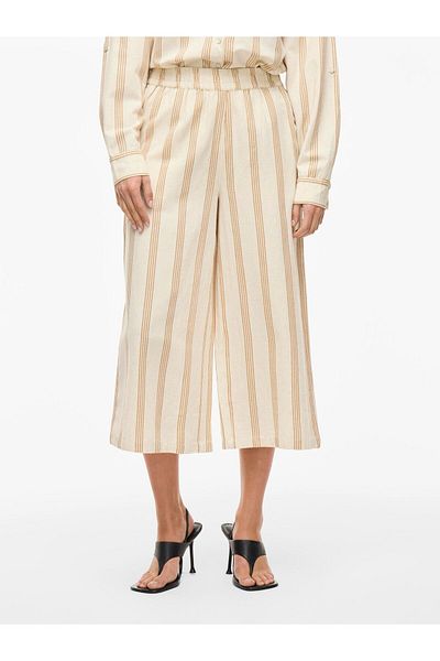 VILA Cropped Hose High Waist