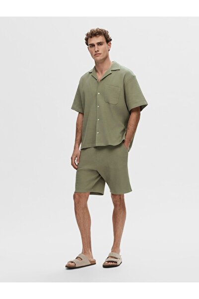 Selected Homme Shorts Waffelstruktur