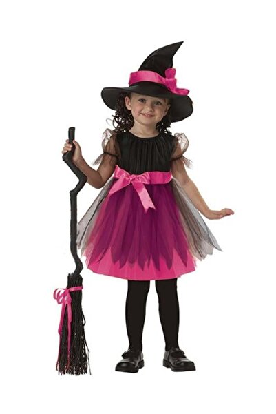 Masal Kostüm Tatlı Cadı Kostümü Msl-43