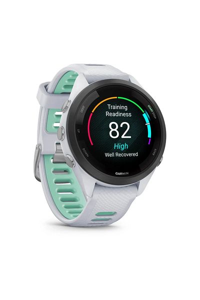 Garmin FORERUNNER 265S MUSIC, WIFI, GPS, EU/PAC, WHITESTONE