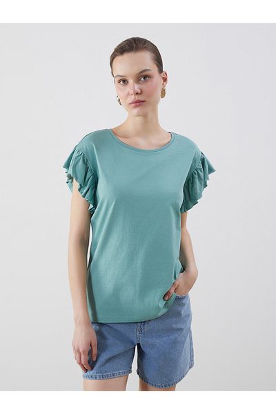 LC Waikiki Γυναικείο T-shirt Crew Neck