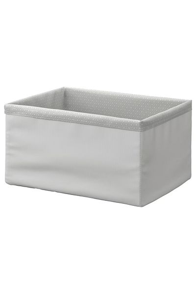 IKEA BAXNA Grey/White Organiser - 26x34x18 cm | Stylish Storage Solution for Drawers