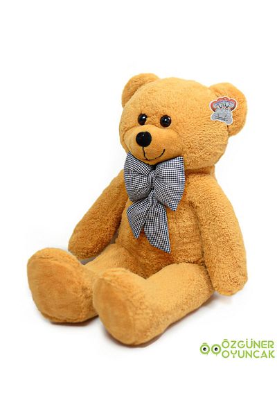 Özgüner Oyuncak 90 Colorful Bow Tie Teddy Bear (100% Local)