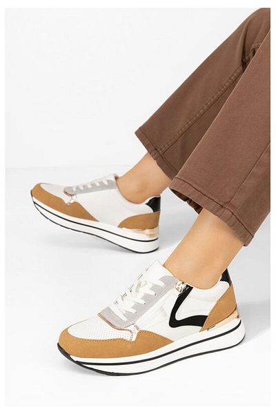 B T Shoes Sneakers dama Marilou albi