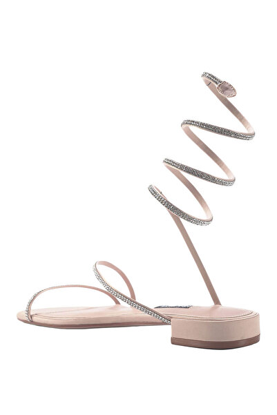 Nine West Logan 3Fx Beige Women's Flat Sandals