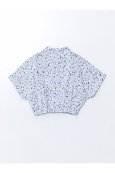 LC Waikiki Floral κοριτσίστικη μπλούζα Crop