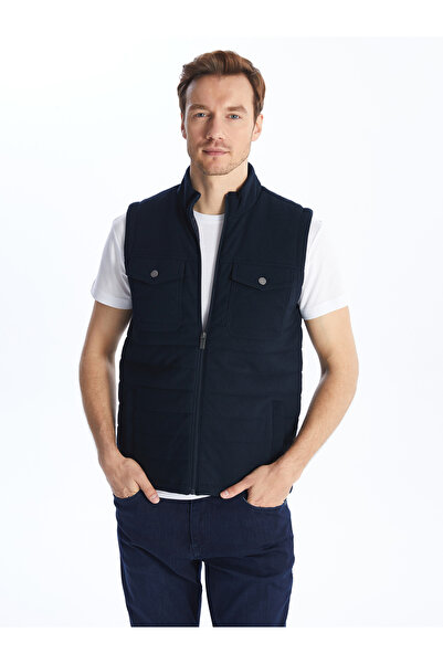 LC Waikiki Regular Fit Funnel Neck Men's Knitwear Waistcoat