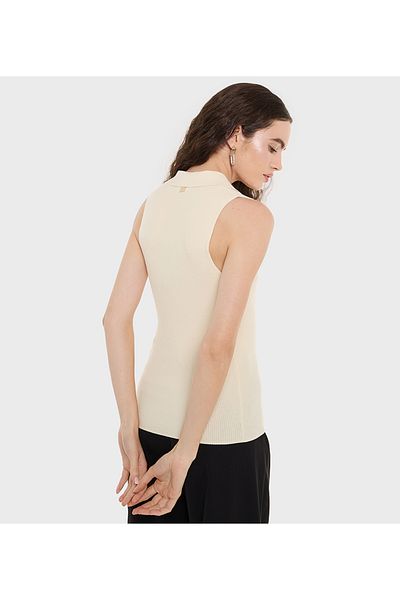 BCBG WOMENS-KNIT BLOUSE