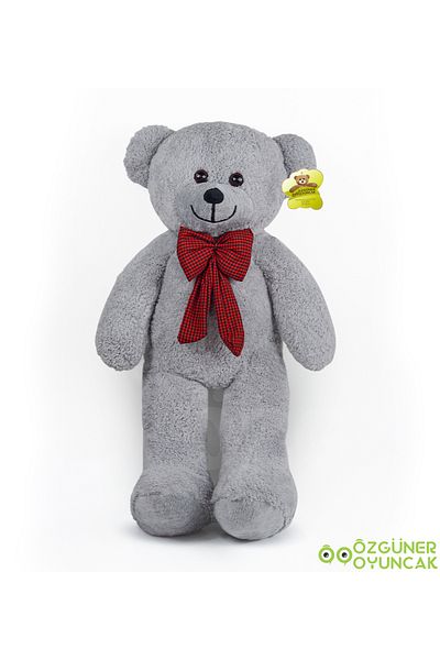 Özgüner Oyuncak 90 Colorful Bow Tie Teddy Bear (100% Local)