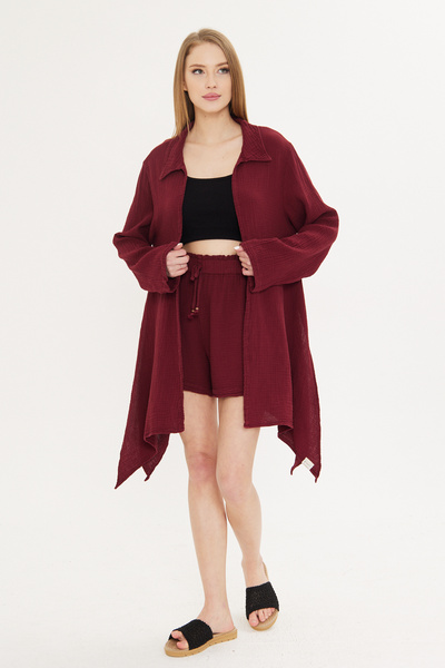 VoloVita Asimetrik müslin ceket