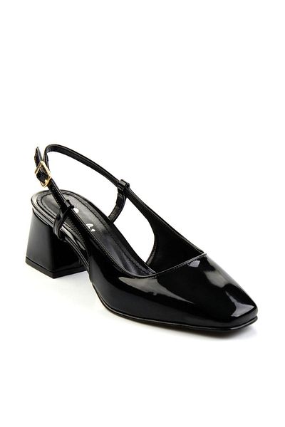 Bambi Black Women's Classic Heeled Shoes K01992152809