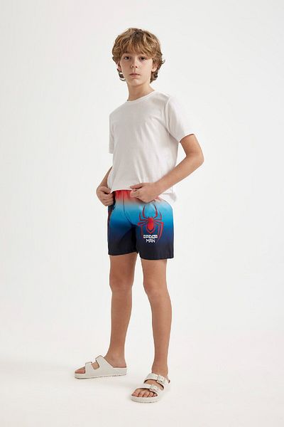 DeFacto Boy&#39;s Marvel Games Spiderman tengeri rövidnadrág B7549a824hs