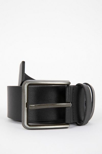 DeFacto Men's Faux Leather Wide Jean Belt V2138azns