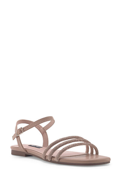 Nine West Ayken 3Fx Nude Women's Comfort Sandals