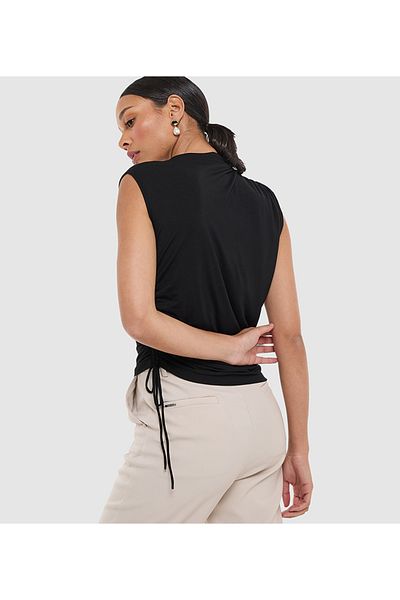 BCBG WOMENS-KNIT BLOUSE