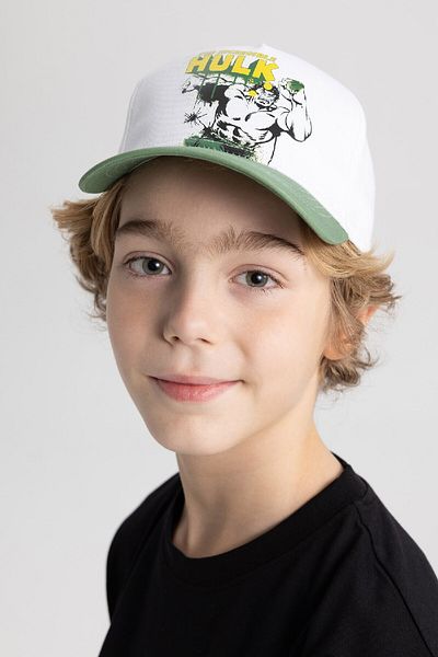 DeFacto Marvel Avengers Gabardine-Mütze für Jungen - Baseball und Basketball C0550a824sm