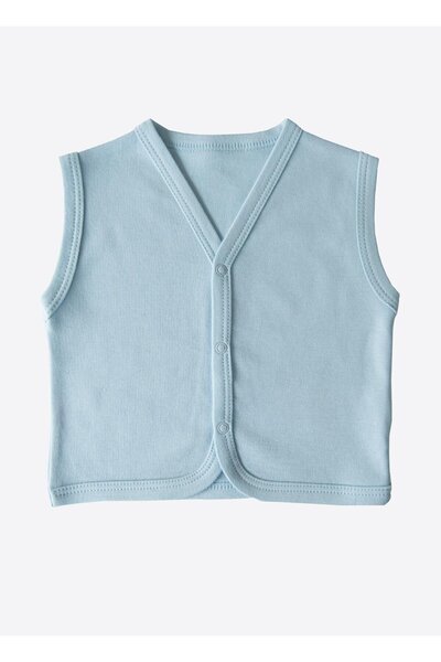 kitikate Organic New Dreams 4-Piece Romper Set Blue