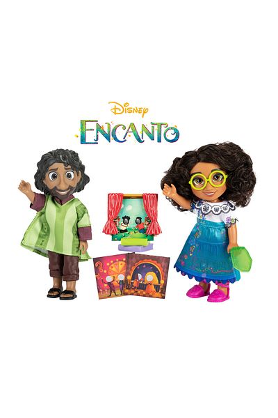 Disney Encanto Mirabel and Bruno Storytelling Set | The Madrigal Family | Collectible Doll | Role Playing