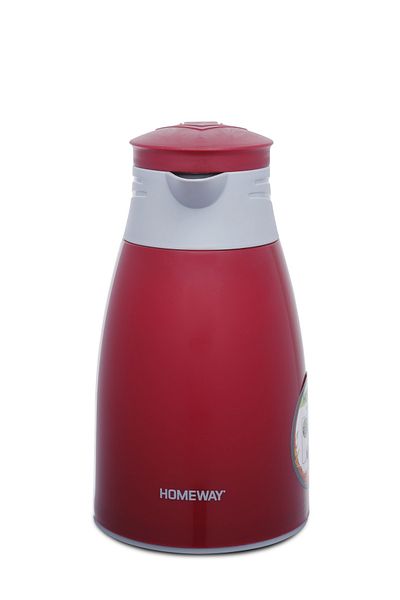CLIKON Homeway Plastic Body Vacuum Flask 1.3L – Keep Your Beverages Hot or Cold for Hours