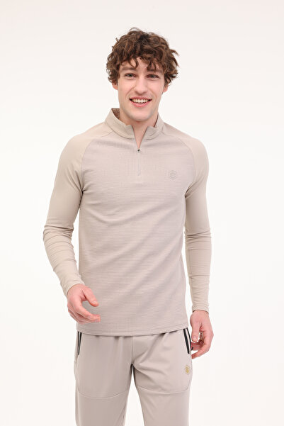 lumberjack ML 16 A11M345210FBK 4PR Taş Rengi Erkek Sweatshirt