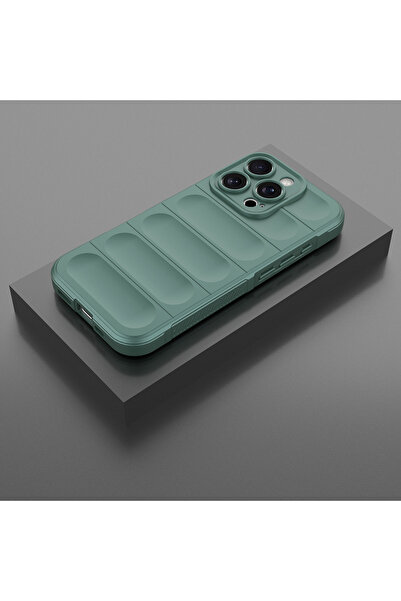 halkhouse iPhone 16 Pro Kılıf Kamera Korumalı İçi Kadife Esnek Etnik Renkli Y...