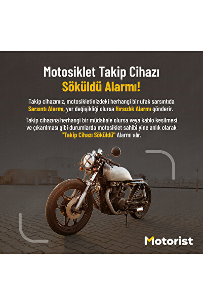 Motorist Motosiklet Takip Sistemi (12 Ay)