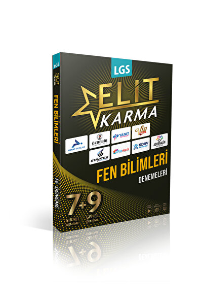 paraf yayınları Elit Karma 8.Sınıf Fen Bil.16 Branş Denemesi