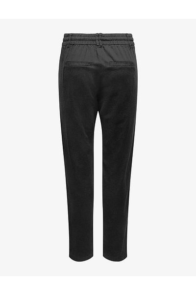 ONLY Onlcaro-Poptrash Easy Linen Bl Cc Pnt Black Women's Fabric Trousers 15278710