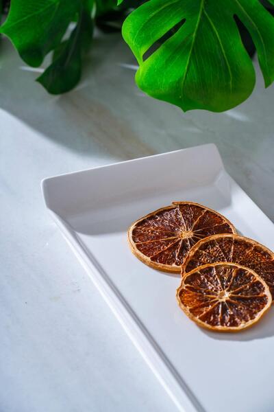 ACAR Bianco Perla Rectangular Presentation Plate - 34 cm