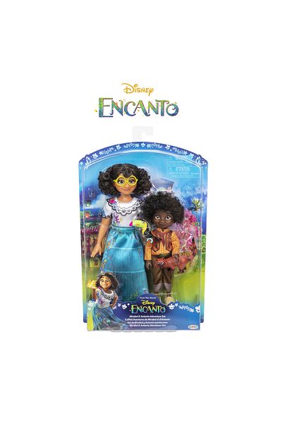 Disney Encanto Mirabel and Antonio Fashion Doll Play Pack|Fashion Doll|The Madrigal Family|Collectible Doll