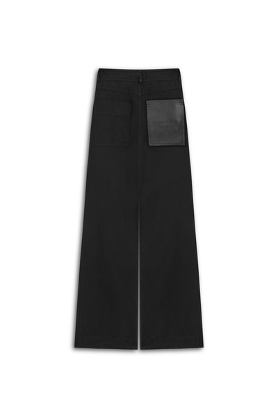 Nocturne Women's Notch Collar Sleeveless Waist Pleat Detailed Black Trousers N25Yn3371-Black