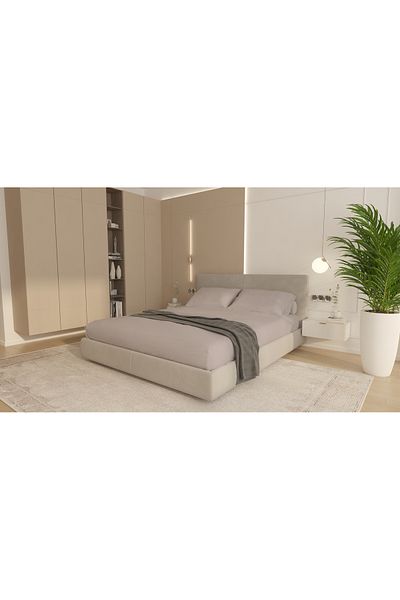 Home Still HUSA DE PAT MICROFIBRA 160/200 + 2 FETE DE PERNA 50/70 CM, GRI