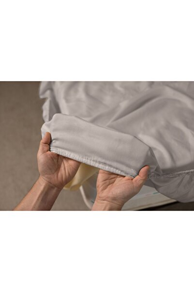 Home Still MICROFIBER BED COVER 160/200 + 2 PILLOWCASE 50/70 CM, GREY