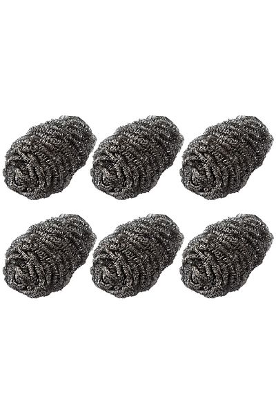 CLIKON BM286 BriteMax Stainless Steel Scrubber – 6-Piece Set (18G)