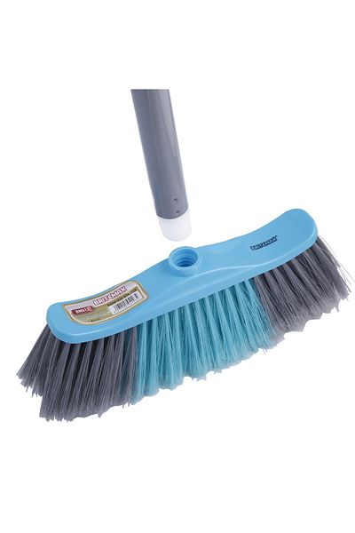 CLIKON BM413 BriteMax Broom Head with Stick – Ready-to-Use Cleaning Tool