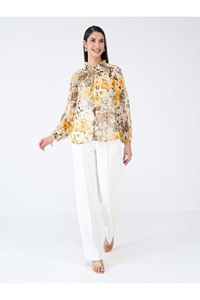 Salt Attire Tie-Up Stylish Women's Top Elegant Versatile & Comfortable Casual Wear