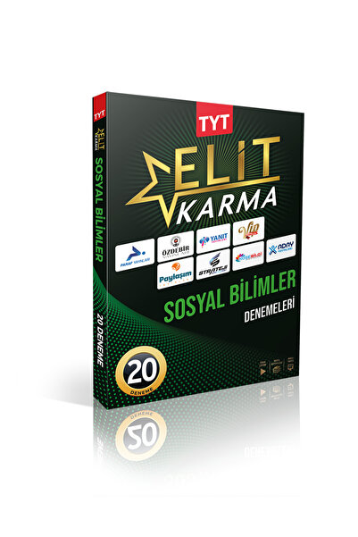 paraf yayınları Elit Karma Tyt Sosyal Bilimler 20 Branş Deneme