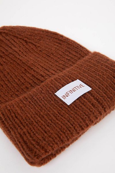 DeFacto Men's Woven Labeled Beret U9177Az24Wn