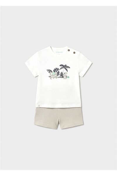 MAYORAL Set pentru bebelusi - tricou si pantaloni scurti 1653