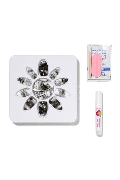 Cupio Set unghii false Cupio Diva - Classic Marble