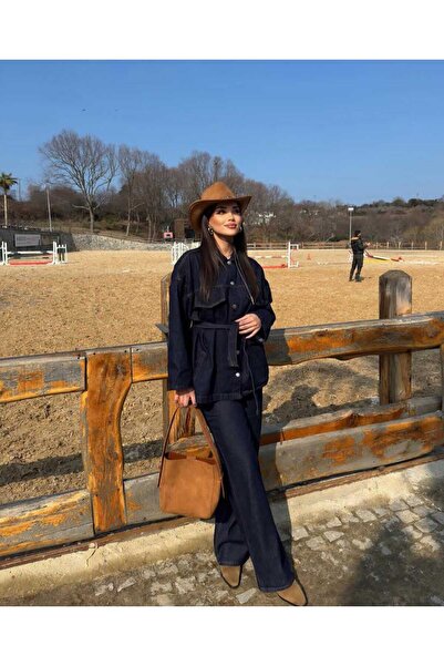 BelezaStore джинсовий костюм джинсовий преміум якості