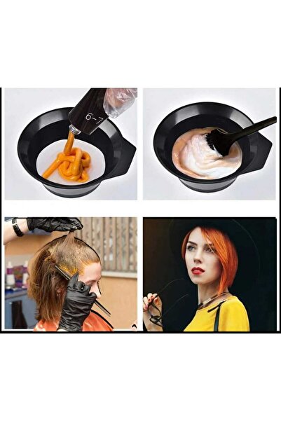 LUREVA 3 Piece Hair Coloring Set – Dye Pot, Crepe Comb and Applying Brush