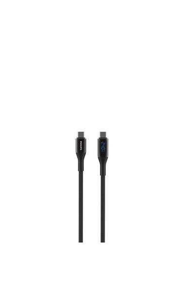Philips PHİLİPS DLC4582C/00 240W USB-C to USB-C Örgülü Hızlı Şarj Kablosu 1,25m - Siyah