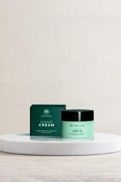 Gaia Oliva كريم مغذي لليدين بالبرغموت والفانيليا وزيت الزيتون 50 مل
